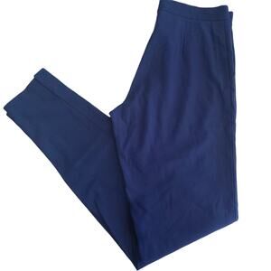 BAW Shop active uniform slim tapered leg stretch pants in royal blue Size XS